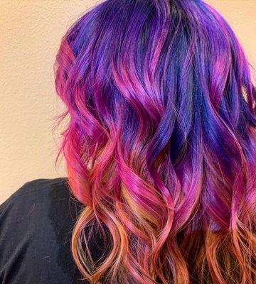 Beautiful color blend