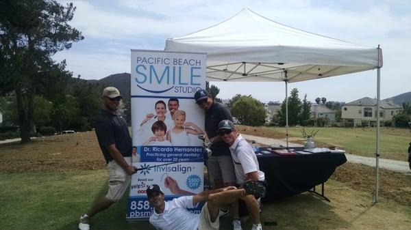 Carmel Mountain Ranch Golf Tournament featuring our client Pacific Beach Smile Studio