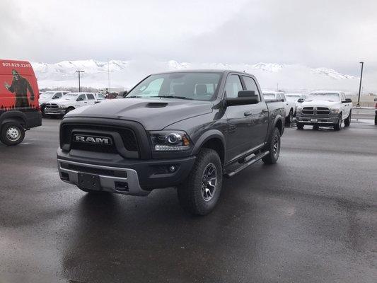 My new 2017 ram rebel 1500 ! It looks pretty darn good!