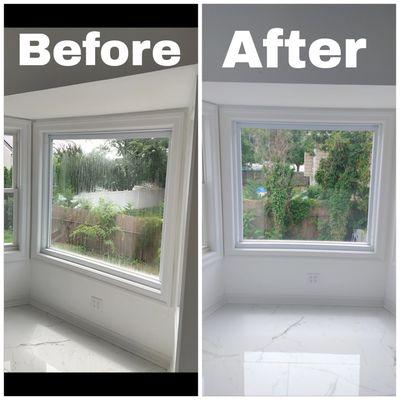 Picture window IGU replacement