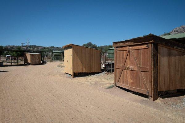 equipment/feed lockers