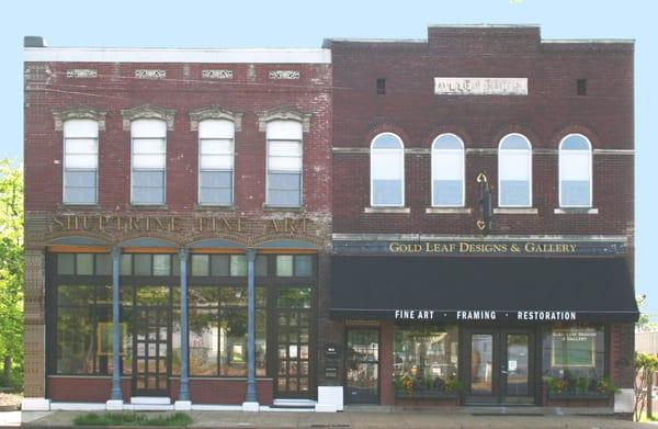 Gallery and production offices on Broad Street, Chattanooga, TN.