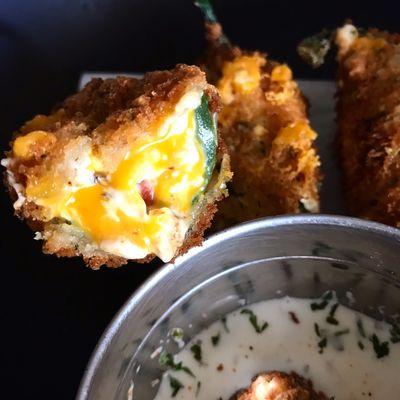 Lé Munchie Vegan Cajun Jalapeño Poppers