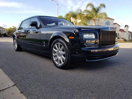 Rolls Royce EWB After Chrome Delete