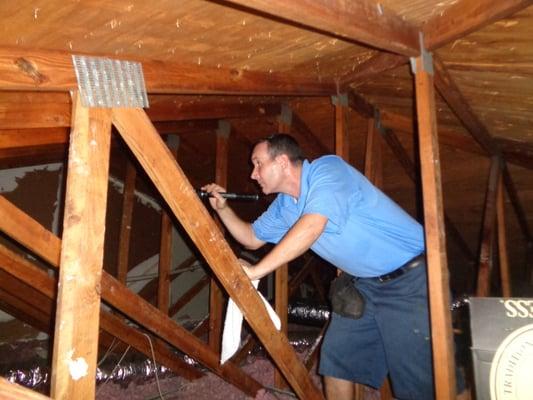 At Priority Home Inspections, we don't cut corners. Every part of you home is inspected properly.