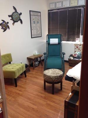 Inside Reflexology room @ Happy Feet - Healthy Body