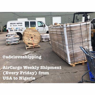 Weekly Air Cargo Shipment (Every Friday)