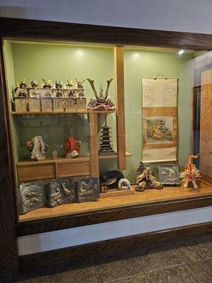 Another display case of Japanese Arts.