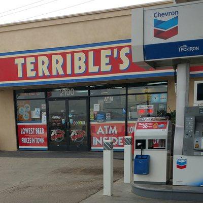 Yep it's terrible Herbst but .. it is chevron gas