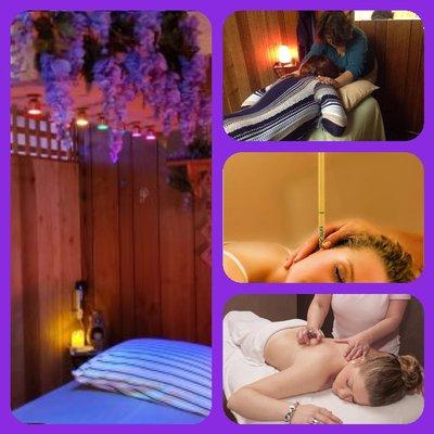 Chakra Light Therapy, Reiki, Ear Candling & cupping.