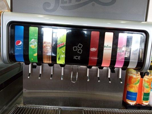 Self serve sodas