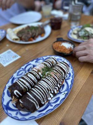 Mole Enchiladas ($15)