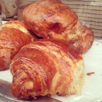 ginormous croissants sold at the toledo farmers' market