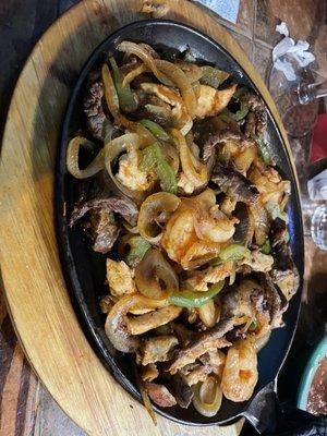 Texas fajitas