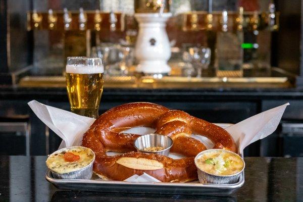 Giant Bavarian Pretzel