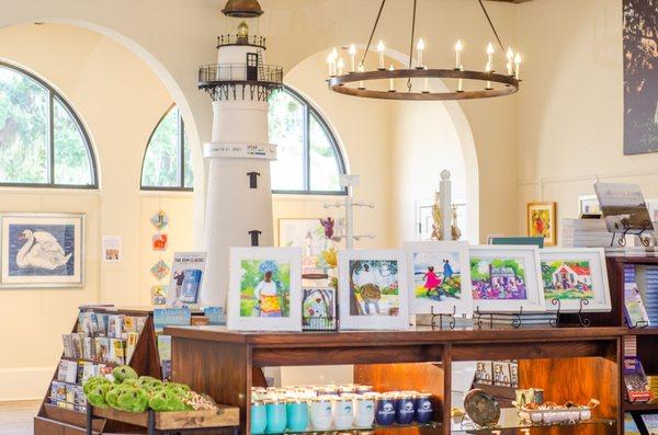 The Live Oak shop at the Golden Isles Welcome Center of St. Simons Island