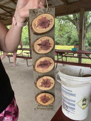 Wood Burning Craft