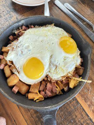 The very dry Hardy Boy skillet