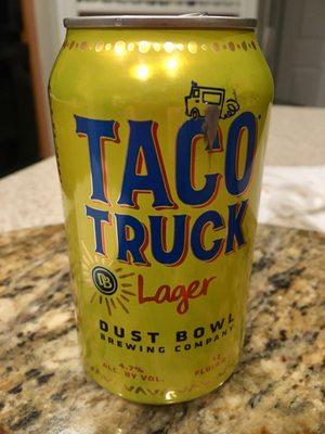 Taco Truck Lager sold here!