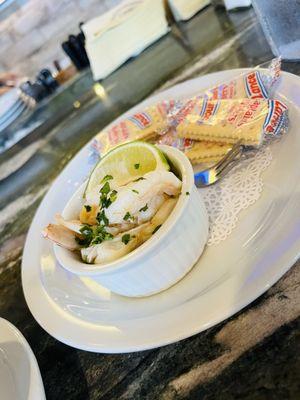 Shrimp ceviche