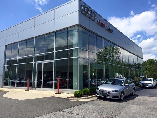 Audi Cary exterior.