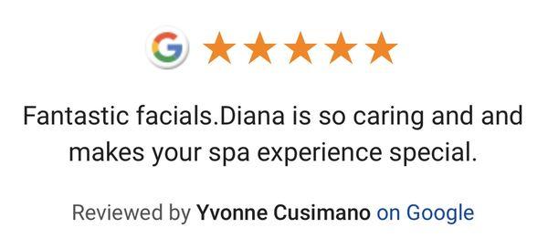 Google Review by Yvonne C