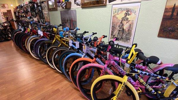 Amazing lineup of really cool BMX bikes for adults!