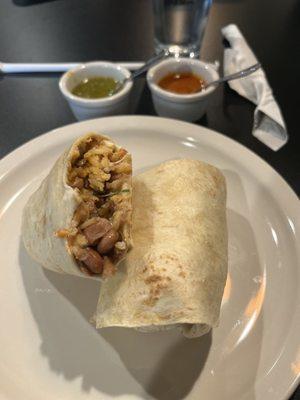 Asada burrito