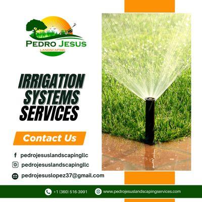 Keep your garden green and healthy with Pedro Jesus Landscaping irrigation systems.