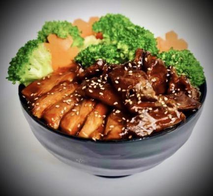 Ribeye Steak & Chicken Bowl with Veggies!!