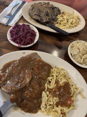 Sauerbraten with Spaetzle