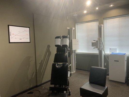 Digital X-ray and Specialized Chiropractic equipment