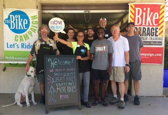 Bike Garage Staff & Volunteers