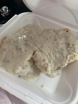 Biscuit & Gravy, so good