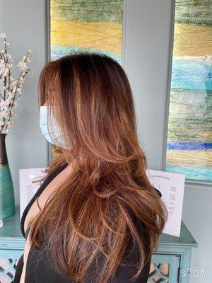 Balayage highlights!