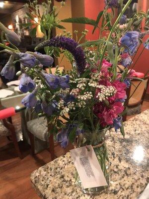 First bouquet in our subscription