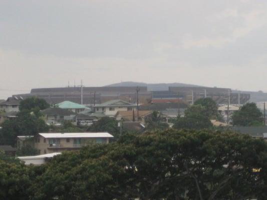 As seen from Pearlridge.