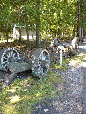 "there was an error". Used to haul stones for the Rock Island boathouse.