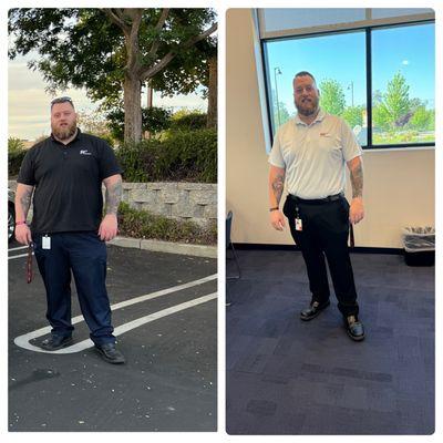 3 months and down 50lbs!