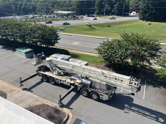 Sandy Springs Commercial HVAC 12.5 Ton Unit Installation