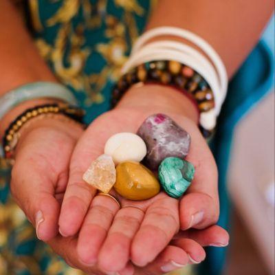 Thoughtfully curated crystals for every intention - all hand cleansed by a MaeMae Angel