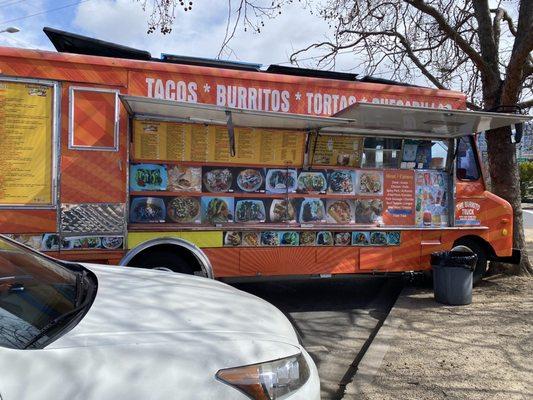 The Burrito Truck on 3rd and Jefferson in West Oakland.