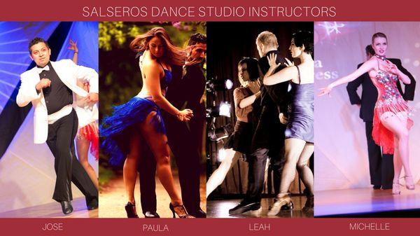 Dance Instructors at Salseros Dance Studio.