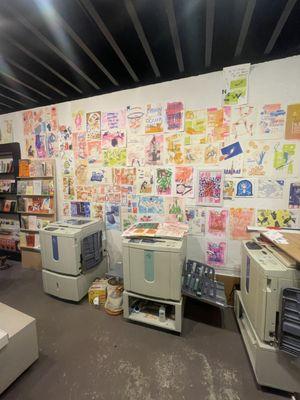 INSIDE THE RISOLOGY PRINT STUDIO