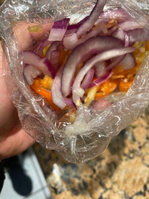 Red onion habanero