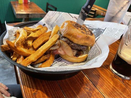 Irish Whiskey Burger