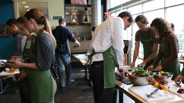 Stations for meal preparation