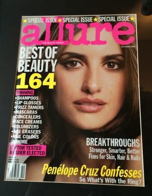 allure magazine 'best of beauty' directory