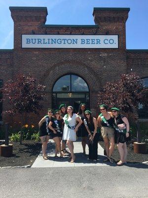 Burlington Beer Co. Bachelorette Party