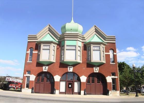 Aurora's old Central Fire Station - now home to the Aurora Regional Fire Museum